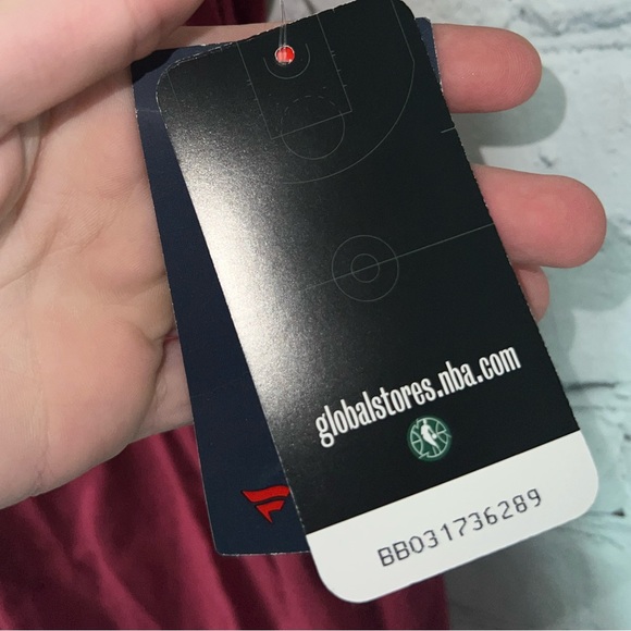 BRAND NWT NBA Fanatics Red & Yellow The Land shirt size S - Picture 5 of 8